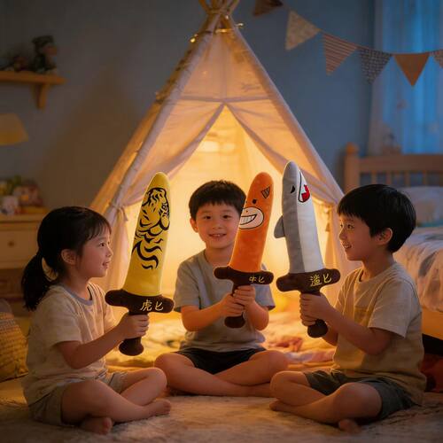 鲨匕虎匕牛匕剑搞怪玩梗玩偶