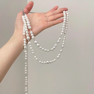 Vintage古着 Baroque pearls项链