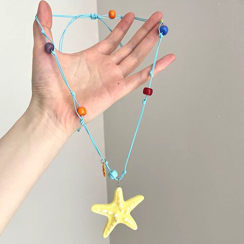 Vintage古着 Summer Star Wish项链