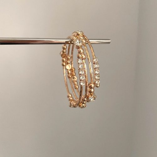 Vintage古着 Golden pearl drops手镯