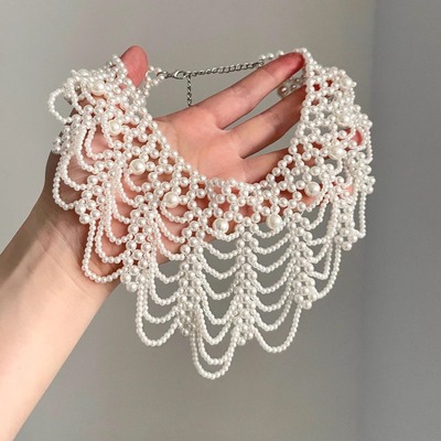 Vintage古着 Wave pearl项链