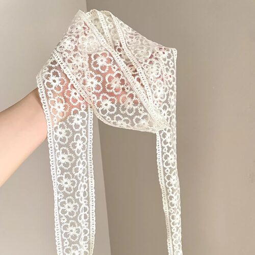 Vintage古着 White Spring Prayer丝巾