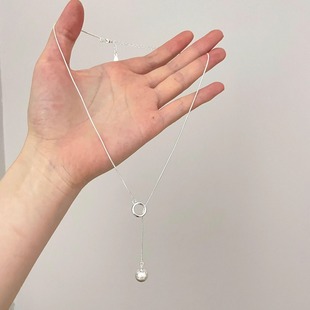 ball项链 round Vintage古着 Brushed