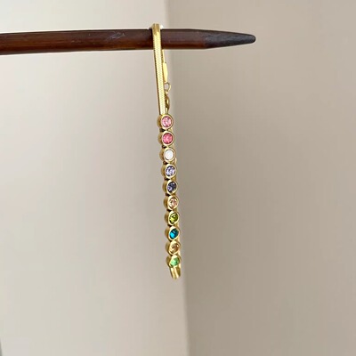 Vintage古着 Colored zircon手链