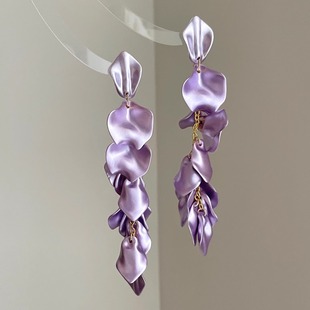 tassel耳饰 flower Vintage古着 Hydrange