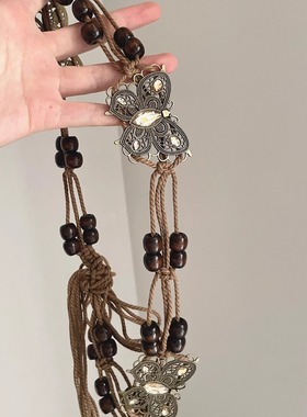 Vintage古着 Lingering butterflies腰链