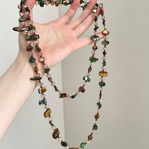 Vintage古着 Forest Bead Vine项链