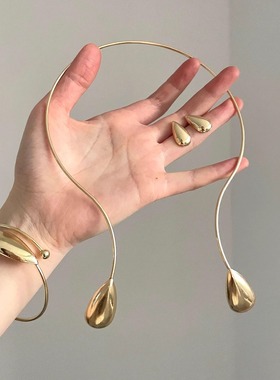 Vintage古着 Minimalist water drops套装