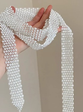 Vintage古着 Multi-drain drill scarf项链