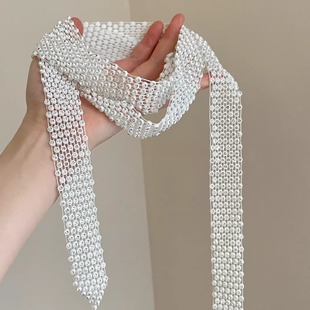 Vintage古着 Multi-drain drill scarf项链