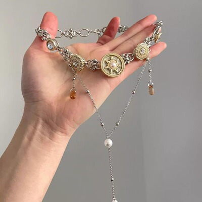 Vintage古着 Water Drop Athena项链