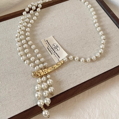 Vintage古着 Oka Road Pearl项链