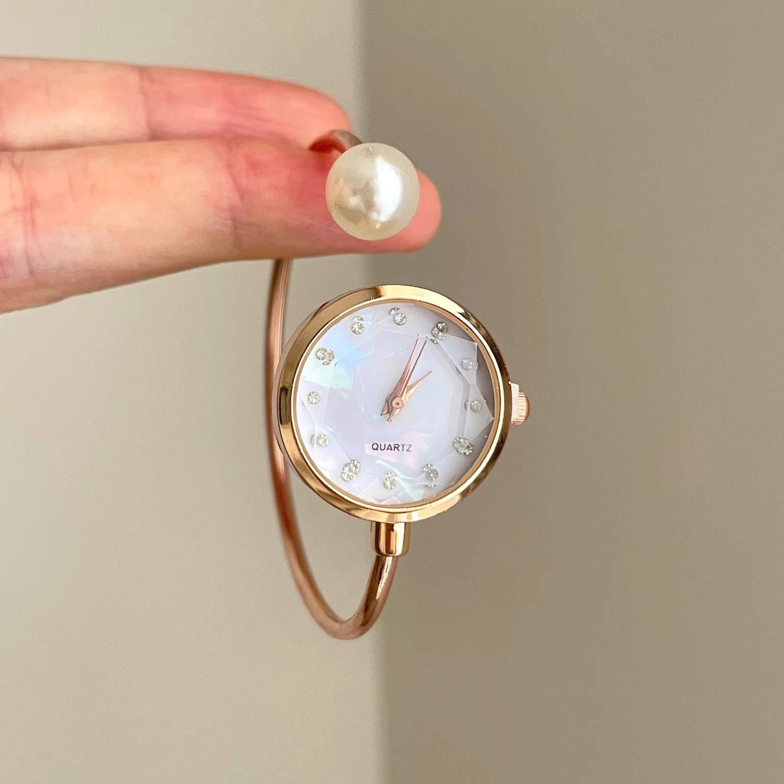 Vintage古着 Pearl shell plane手表