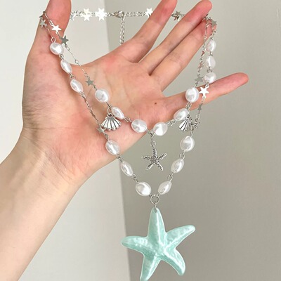 Vintage古着 Seascape Starlight项链