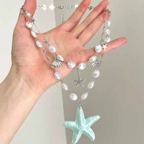 Vintage古着 Seascape Starlight项链