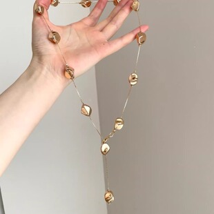 tassels项链 simple Vintage古着 Golden