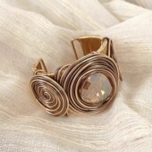 Vintage古着 Gemstone winding手镯