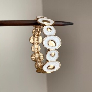 Vintage古着 Melting gold sunset手镯 the