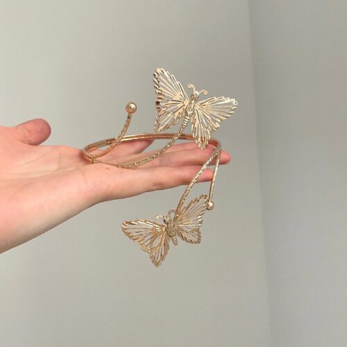 Vintage古着 Free butterfly臂环