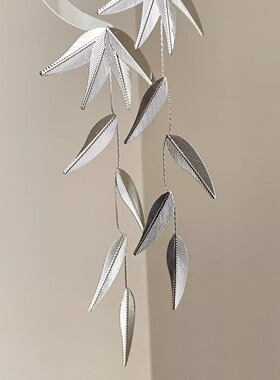 Vintage古着 Silver Frost Maple Leaf耳饰