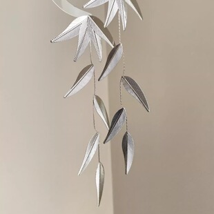 Maple Frost Leaf耳饰 Silver Vintage古着