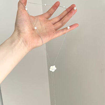 Vintage古着 Ode to camellia项链