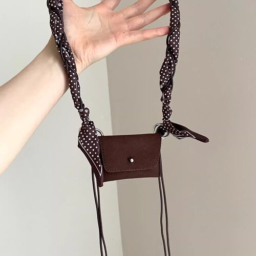 Vintage古着 Coffee leather waist chain腰链