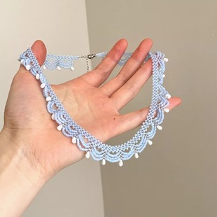 Vintage古着 Fantasy Blue Carving项链