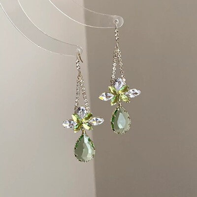 Vintage古着 Extract Shadow Ice String耳饰