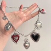 dark Vintage古着 Gothic love项链