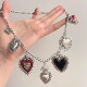 dark Vintage古着 Gothic love项链