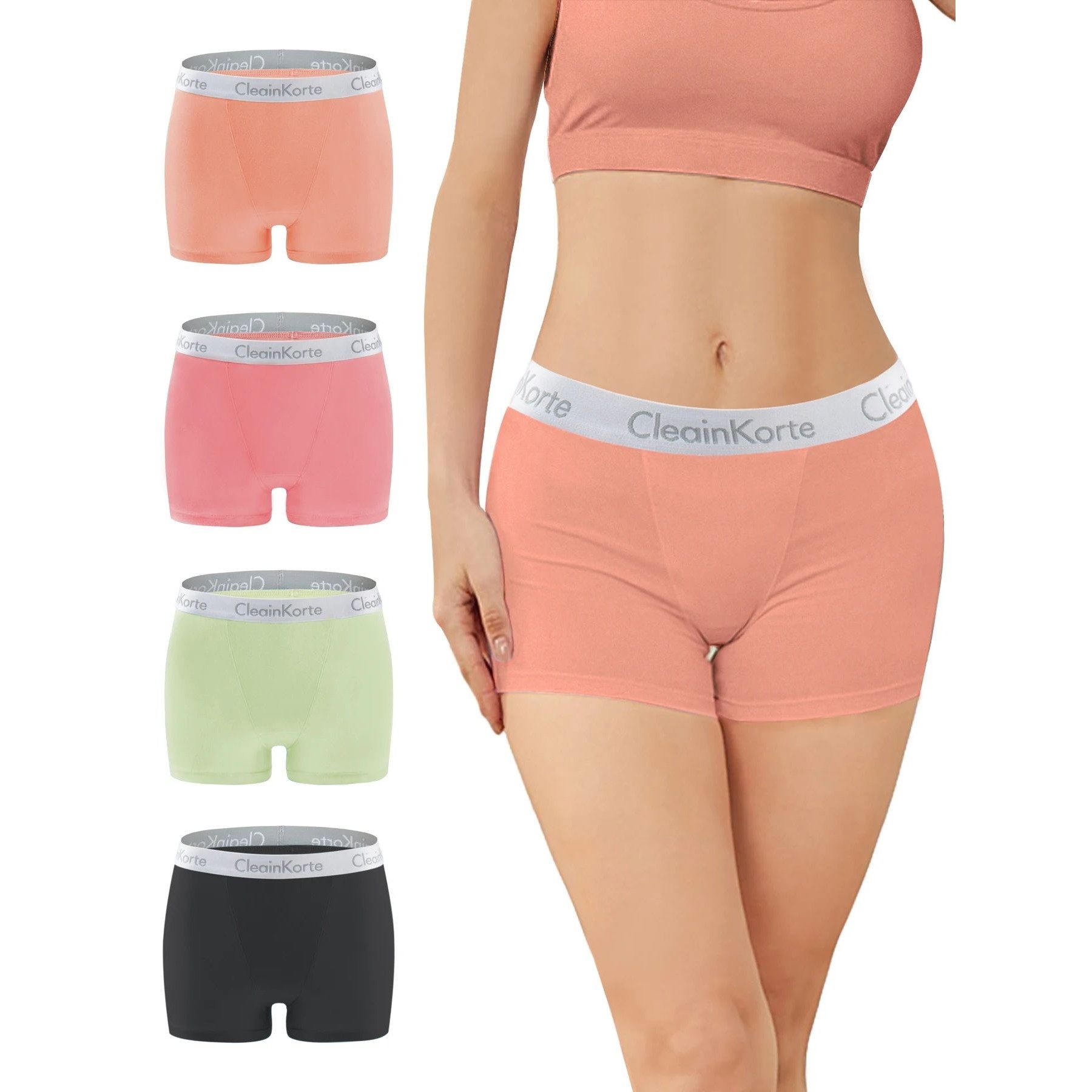 Plus Size S-5XL Unisex Boxer Underwear Women Couple Sports S