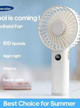 New Handheld Personal Fan Portable Mini USB Hand Fan 3600mAh