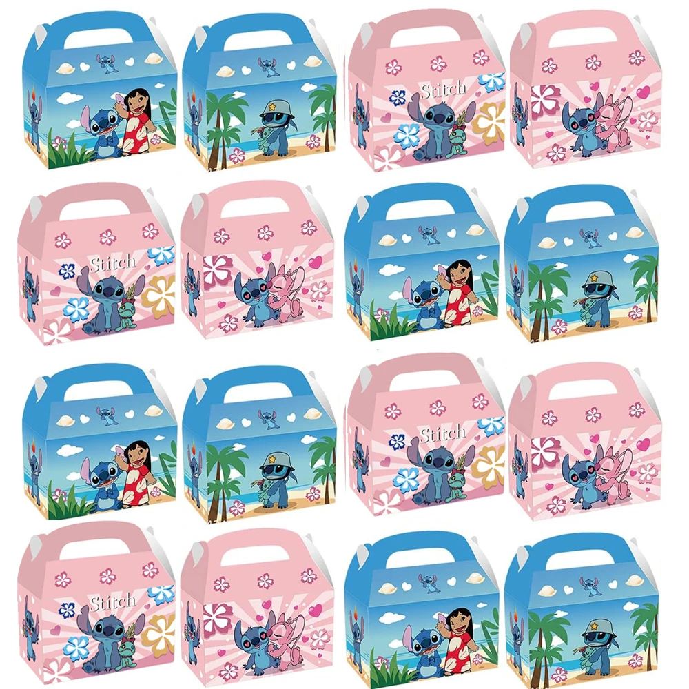 24pcs, 12Pcs, Stitch Birthday Party Supplies Kids Party Trea