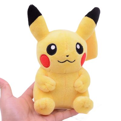 20CM Pikachu Plush Doll Pokemon Plush Toy Cute Cartoon Anima