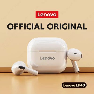 Original Lenovo LP40 Bluetooth 5.0 TWS Wireless Earphones Hu