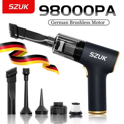 SZUK 98000PA Car Vacuum Cleaner Wireless Mini Powerful Clean