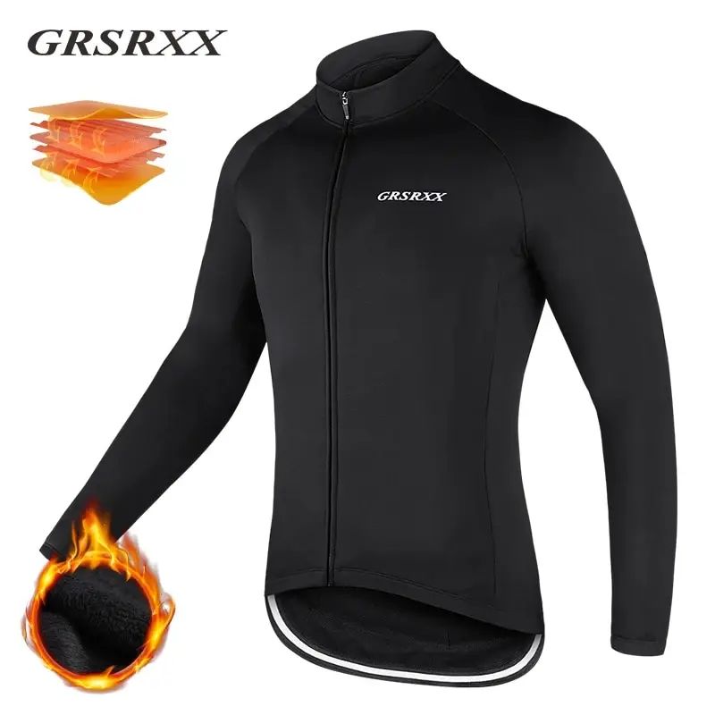 GRSRXX Winter Warm Cycling Jacket Mountain Bike Jacket Cycli