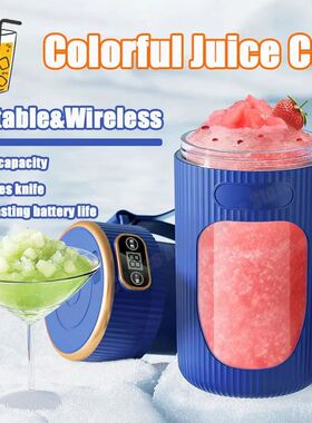 Electric Juicer 10 Blades Portable Blender LED Digital Displ