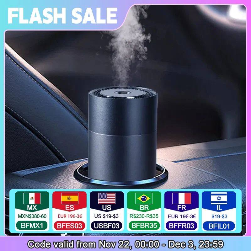 LED Light Aromatherapy Machine Humidifier Diffuser for Car S