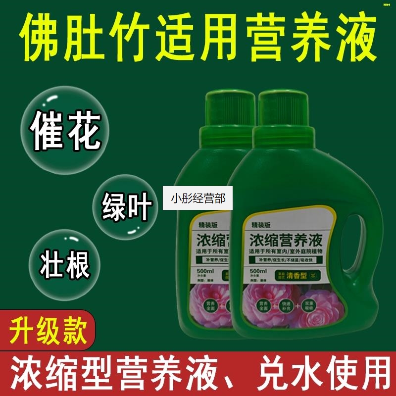 佛肚竹营养液通用型佛肚竹专用营养液花肥绿植水培植物肥料液体肥
