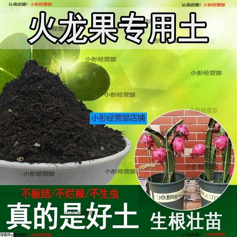 火龙果专用土肥料火龙果土营养土种植土酸性沙质土壤家用盆栽土