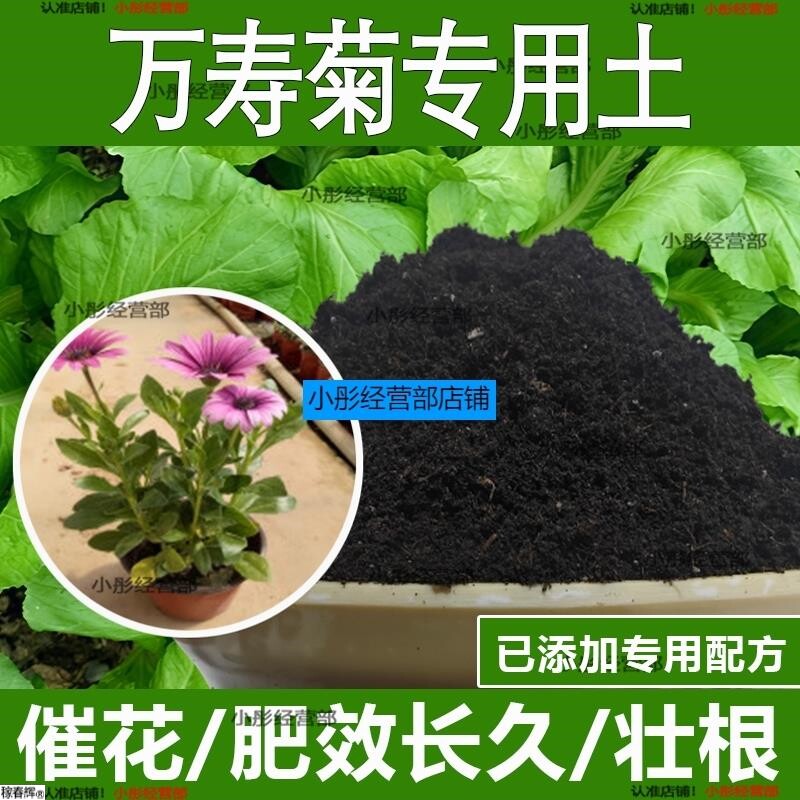 万寿菊专用土万寿菊专用营养土酸性土种植土通用土有机土肥料土壤