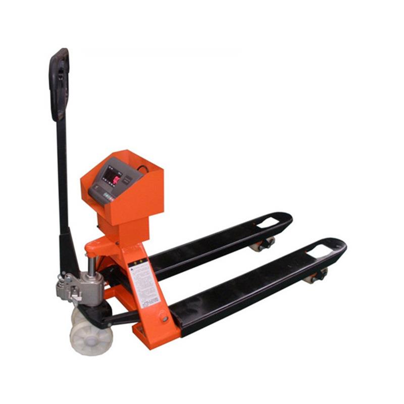 叉车秤1-2T托盘搬运一体电子叉车秤2吨手动液压可移动叉车电子秤