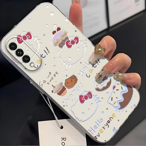 适用华为智选Nzones7pro手机壳sp200镜头全包防摔镂空KT猫磨砂超薄软壳新款简约保护套个性高颜值手机套创意