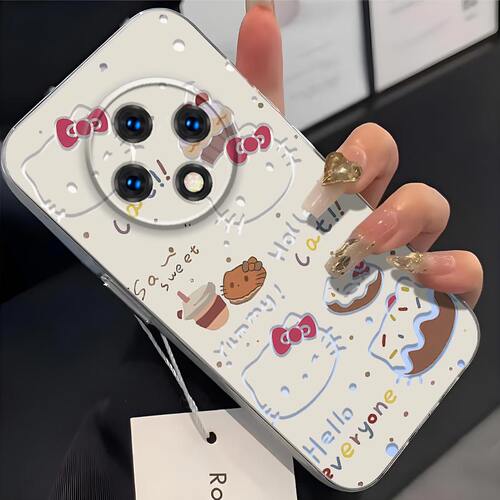适用于OPPO A3iPlus手机壳a3ipro镜头全包防摔卡通可爱镂空KT猫磨砂超薄软壳高颜值凯蒂猫保护套简约个性新款