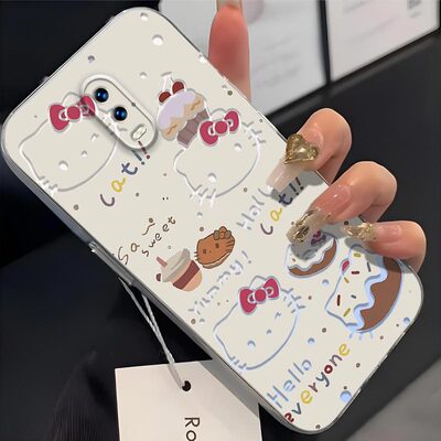 适用于OPPOR17手机壳PBEM00镜头全包R17镂空KT猫防摔卡通可爱OPPO超薄软壳高颜值凯蒂猫保护套简约个性新款潮