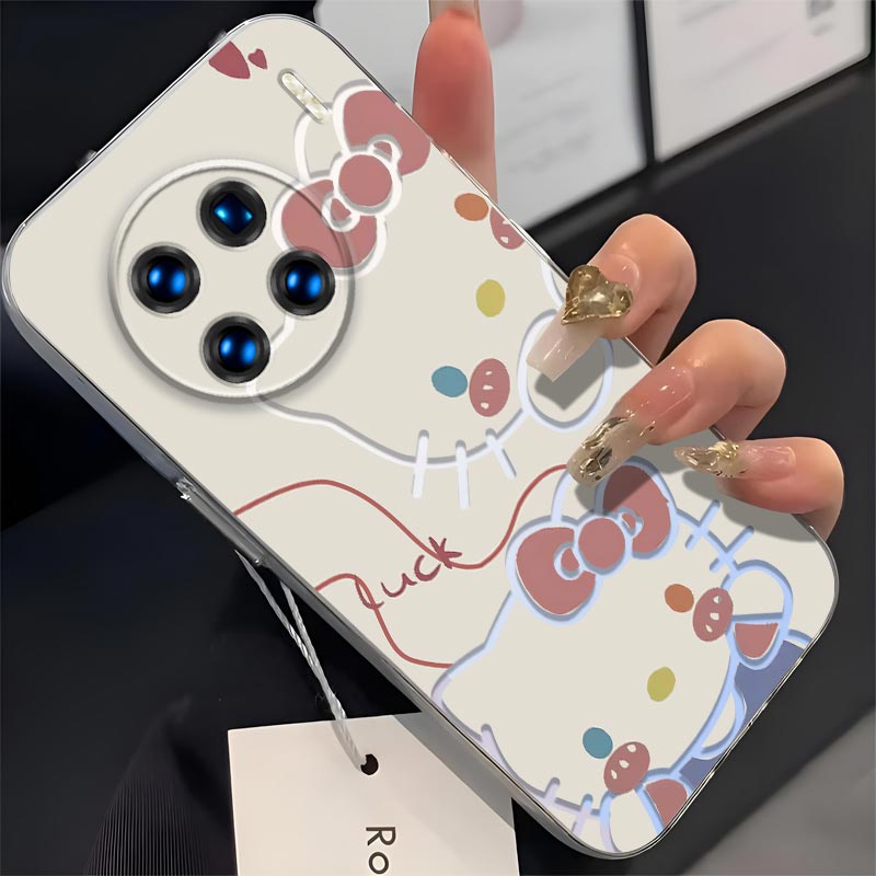 适用vivox90pro+手机壳x90pro+镜头全包v2227a防摔卡通vivo可爱镂空KT猫磨砂超薄软壳高颜值凯蒂猫保护套新款