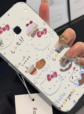 适用vivoZ1i手机壳z1全包z1青春版防摔z3x卡通镂空KT猫磨砂v1801A超薄软壳v1730ga高颜值凯蒂猫v1730da保护套