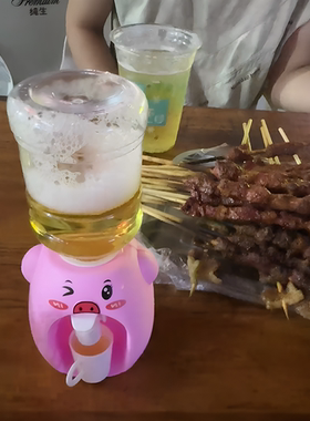 趣味倒酒迷你饮水机喝啤酒神器